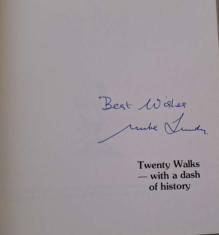 Twenty Walks around Hout Bay by Mike Lundy Paperback SIGNED