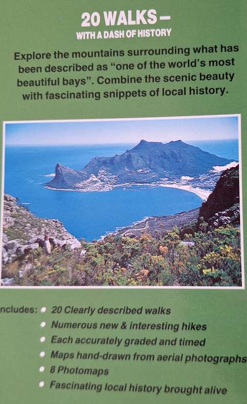Twenty Walks around Hout Bay by Mike Lundy Paperback SIGNED