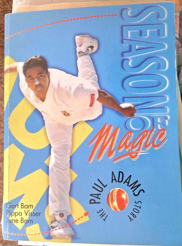 Season of Magic: The Paul Adams Story by Gert Bam, Pippa Visser, June Bam Paperback SIGNED