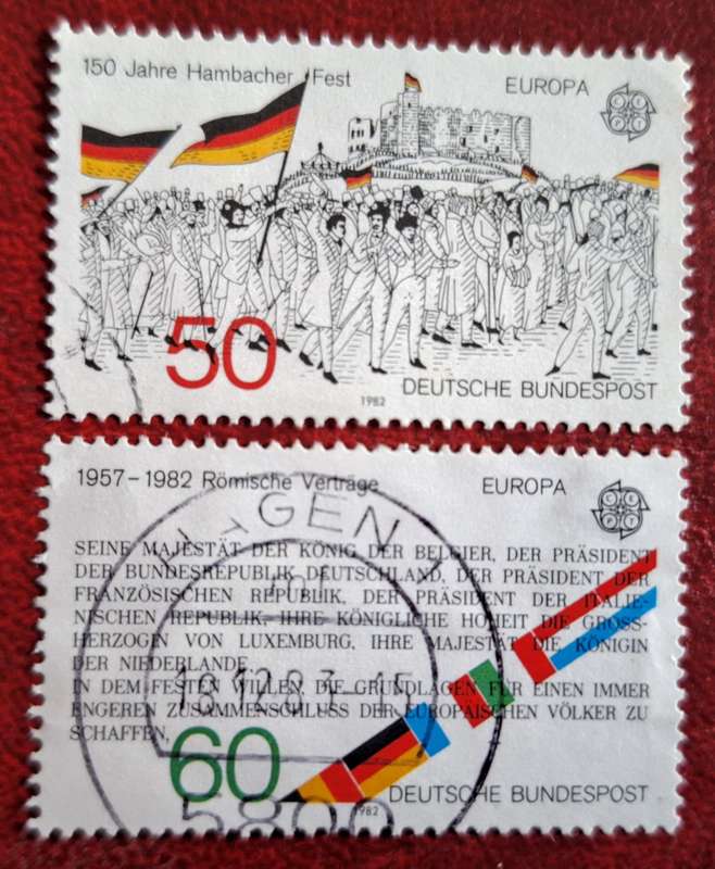 Germany 1982 Europa Set of 2 Used stamps