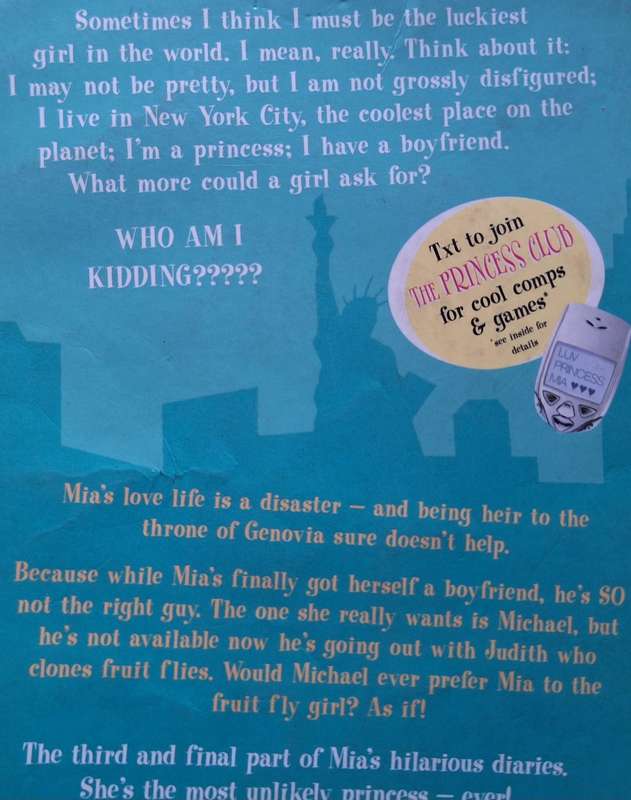 The Princess Diaries: Third Time Lucky by Meg Cabot Paperback