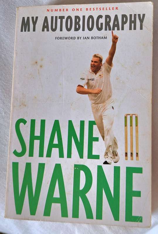My Autobiography by Shane Warne Paperback SIGNED