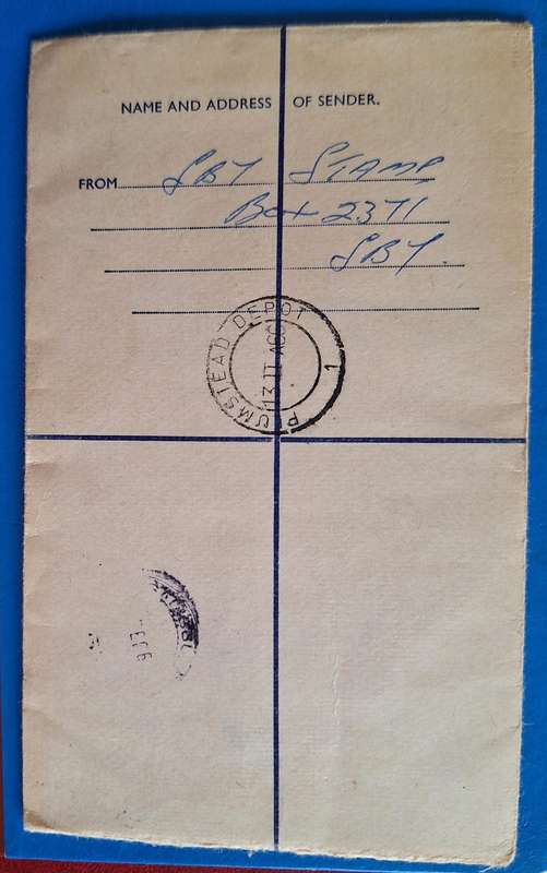 Southern Rhodesia Registered Envelope posted Salisbury 1966