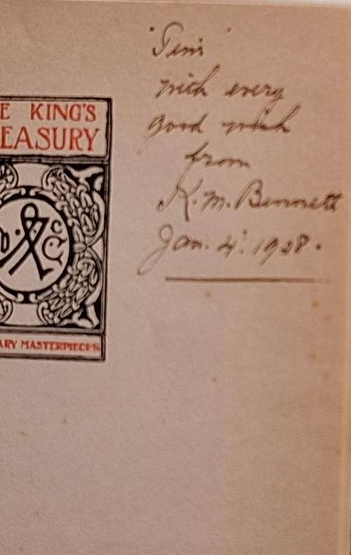 Little Book of Eastern Wisdom Hardcover Inscription dated 1928