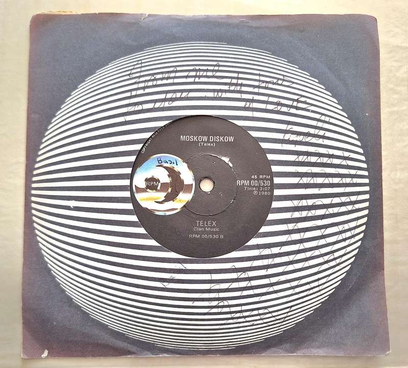 Telex  Rock Around The Clock / Moskow Diskow 1980 Vinyl, 7", 45 RPM, Single RPM  RPM 00/530