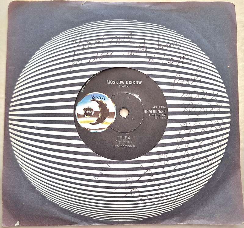 Telex  Rock Around The Clock / Moskow Diskow 1980 Vinyl, 7", 45 RPM, Single RPM  RPM 00/530