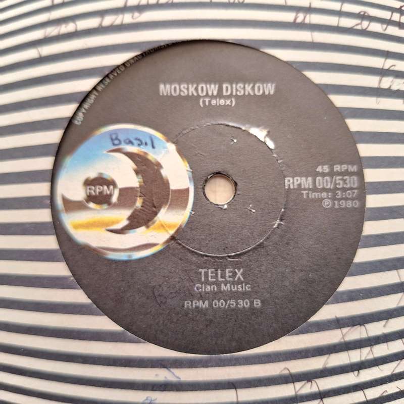 Telex  Rock Around The Clock / Moskow Diskow 1980 Vinyl, 7", 45 RPM, Single RPM  RPM 00/530