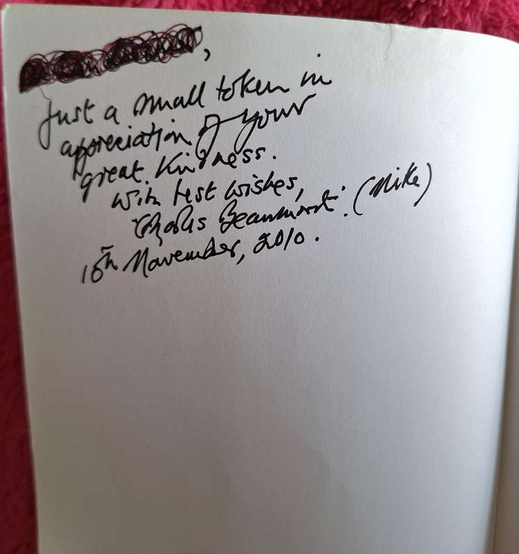 A Place Called Charlie Tango by Charles Beaumont Paperback AUTHOR INSCRIPTION