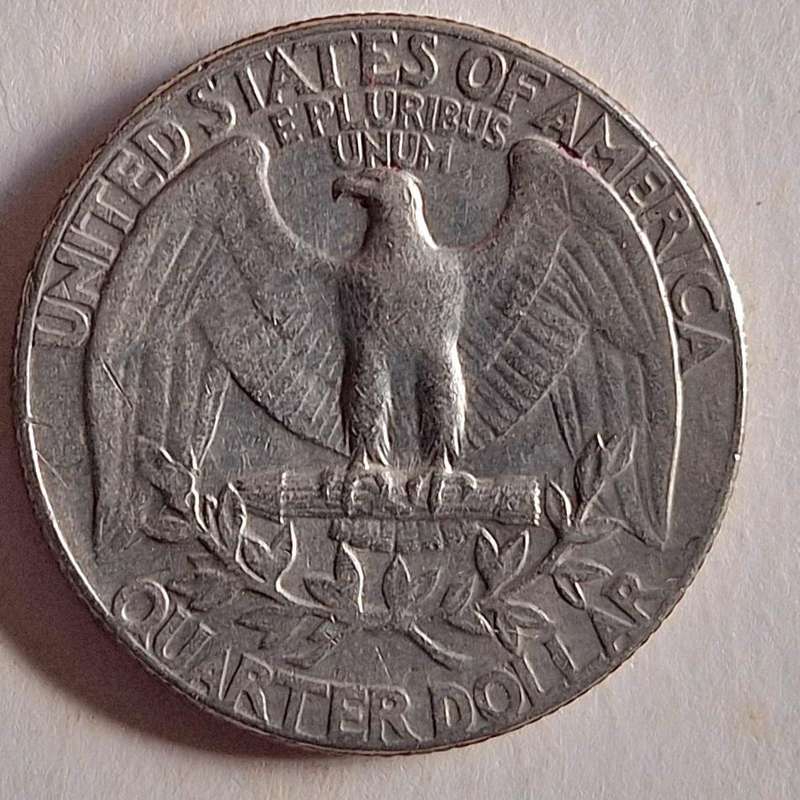 USA 1973 D ¼ Dollar "Washington Quarter" Copper-nickel clad copper