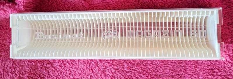 2 Braun Paximat Slide Trays (50's) Made in W Germany