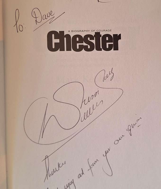 Chester: A Biography of Courage by Mark Keohane Paperback INSCRIPTION CHESTER WILLIAMS