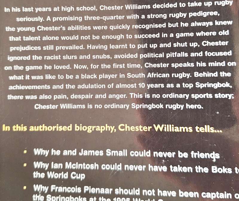 Chester: A Biography of Courage by Mark Keohane Paperback INSCRIPTION CHESTER WILLIAMS
