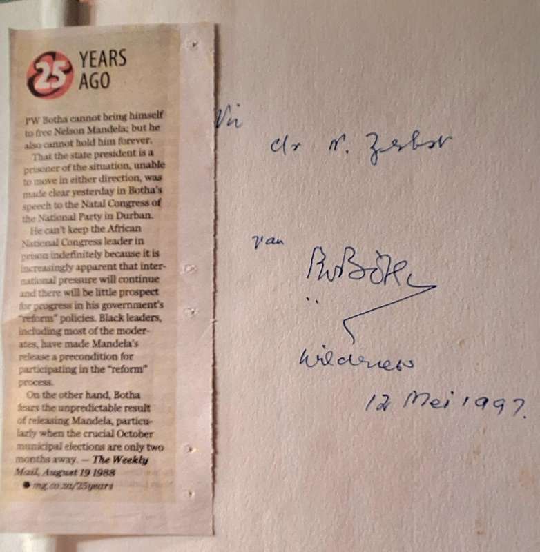 Anatomy of a Miracle by Patti Waldmeir Hardcover INSCRIBED AND SIGNED P W BOTHA