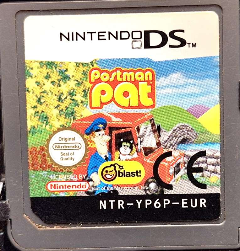 Nintendo DS Postman Pat NTR-YP6P-EUR Without Game Cover