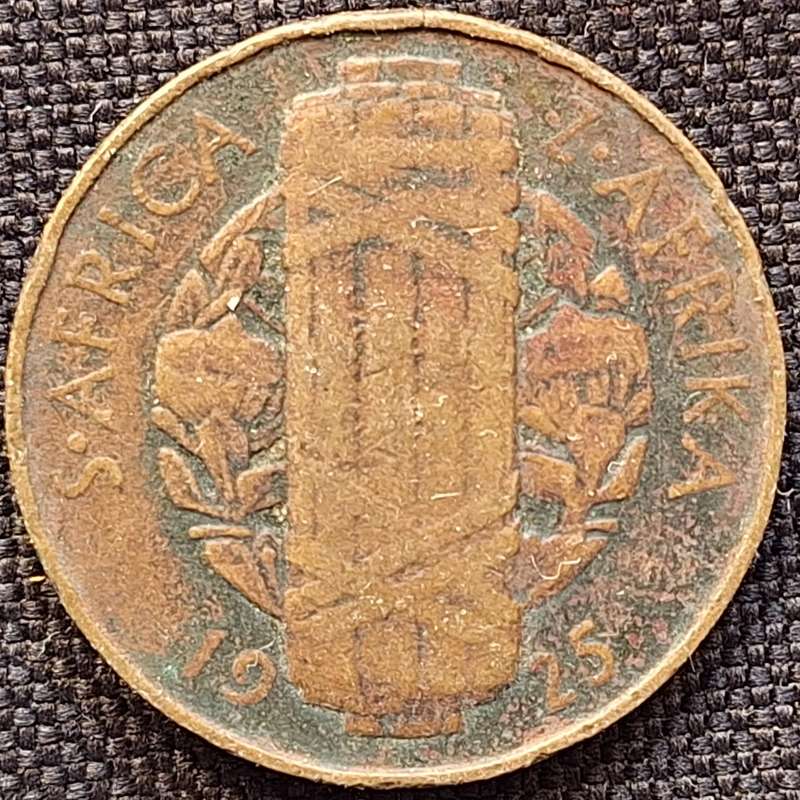 South Africa Zuid Afrika 1925 Visit of Prince Edward to South Africa Bronze