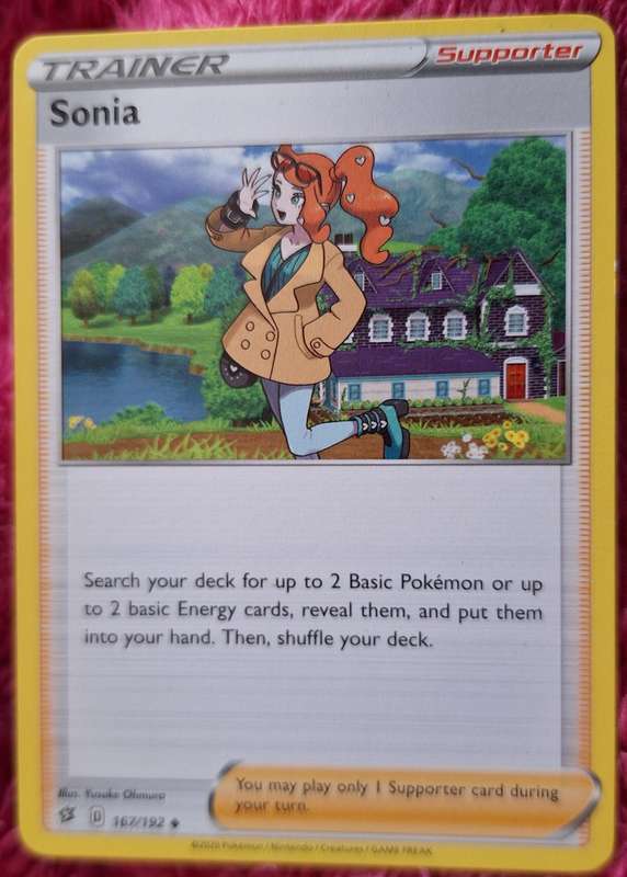 Pokemon 2020 Rebel Clash 167/192 Sonia
