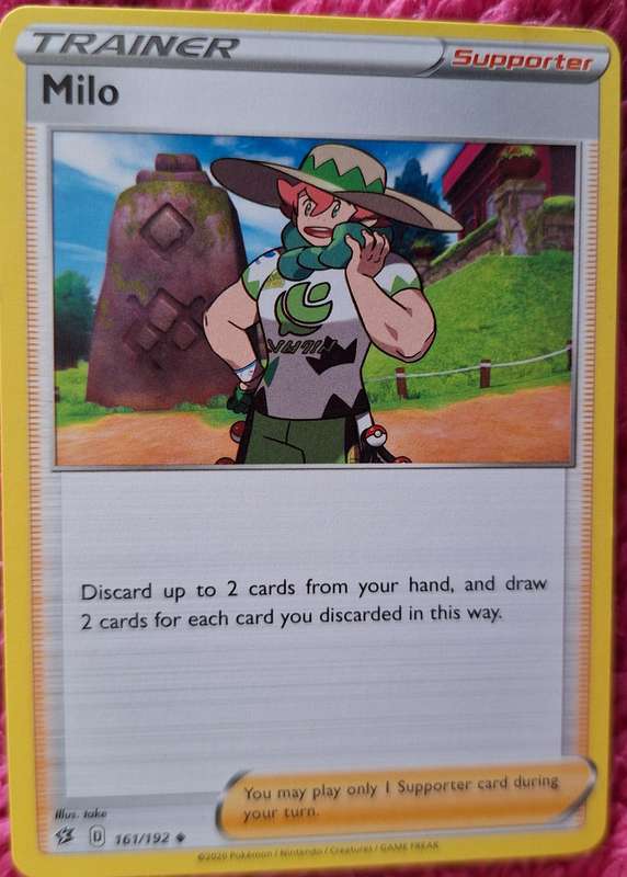 Pokemon 2020 Milo Rebel Clash 161/192