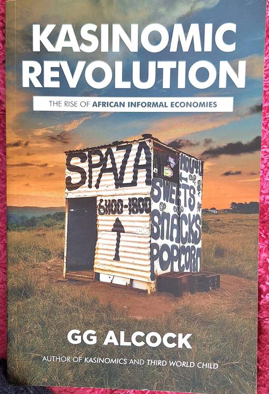 Kasinomic Revolution by GG Alcock Paperback AUTHOR INSCRIPTION
