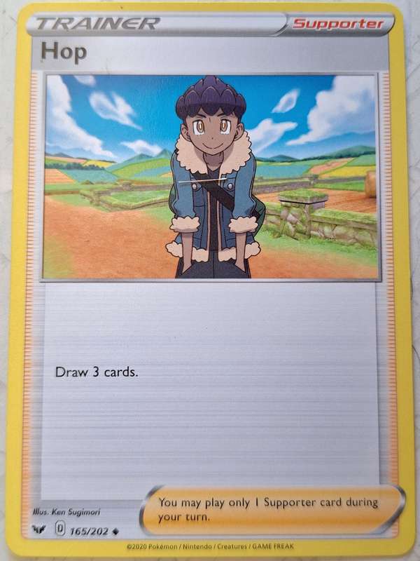 Pokemon 2020 Sword & Shield (Base) 165/202 Hop