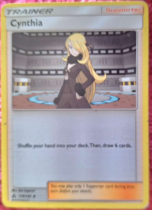 Pokemon 2018 SM Ultra Prism 119/156 Cynthia