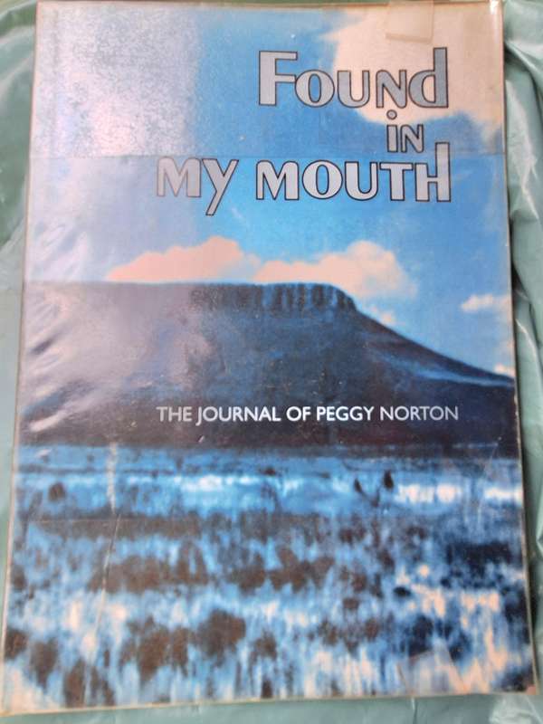 Found in my Mouth: The Journal of Peggy Norton Paperback SIGNED
