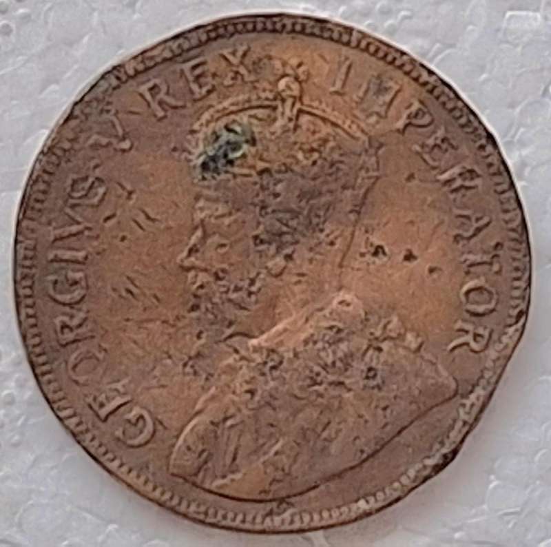 South Africa 1931 1 Penny George V Bronze GAP FILLER