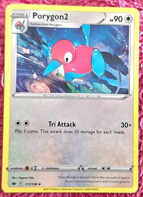 Pokemon 2021 Chilling Reign 117/198 Porygon2