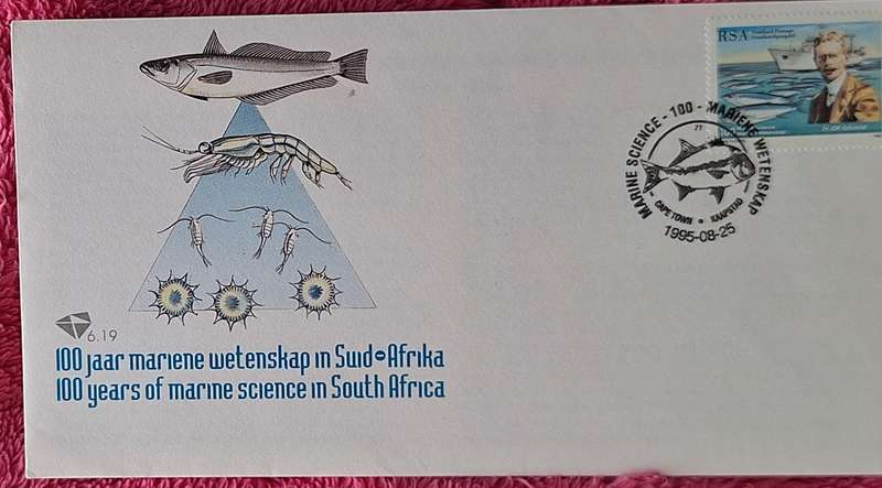 South Africa 1995 100 Years Marine Science FDC 6.19