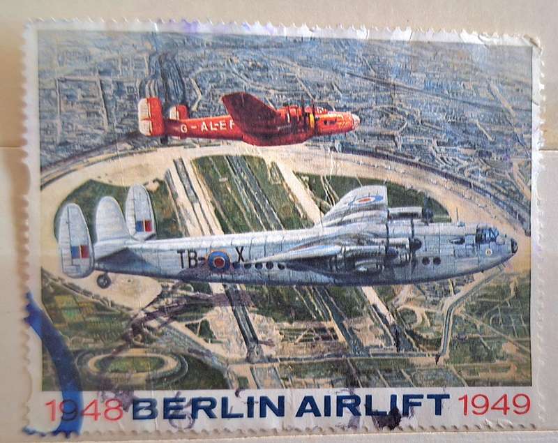 GB 1999 Berlin Airlift 1948/49 Cinderella label Used