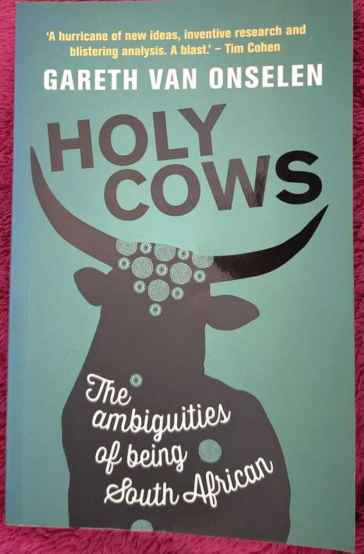 Holy Cows by Gareth van Onselen Paperback SIGNED