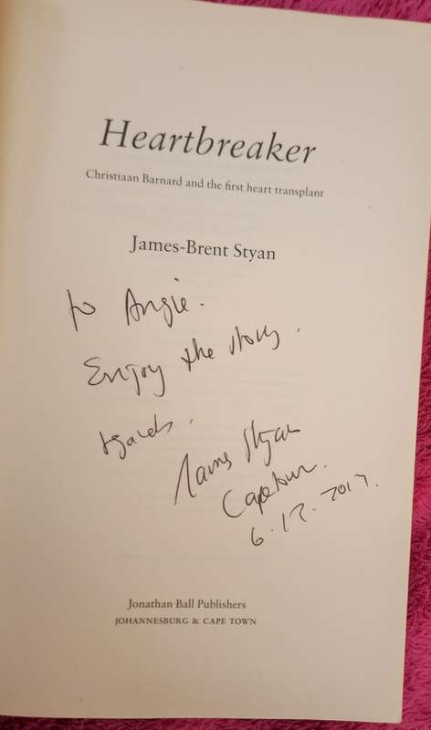 Heartbreaker by James-Brent Styan Paperback AUTHOR INSCRIBED