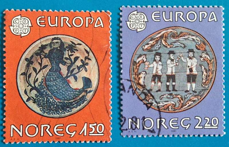Norway 1981 Art Set of 2 Used stamps