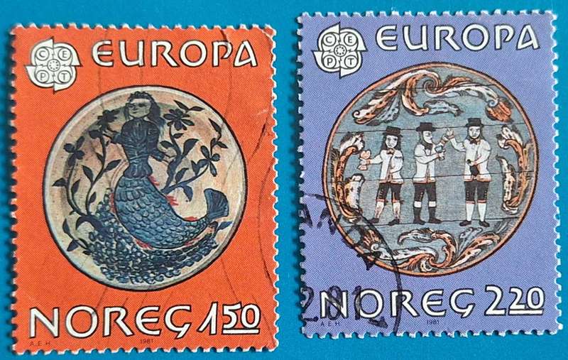 Norway 1981 Art Set of 2 Used stamps