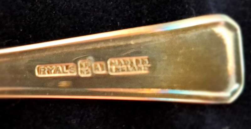 Ryals Silver Plated A1 Butter Knife Made in England
