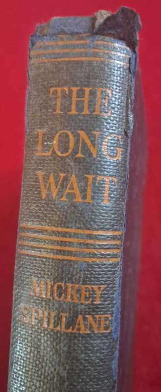The Long Wait by Mickey Spillane Hardcover 1953