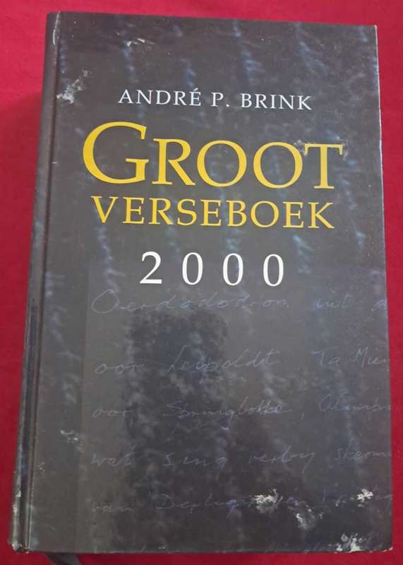 Groot Verseboek 2000 deur Andre P Brink Hardeband