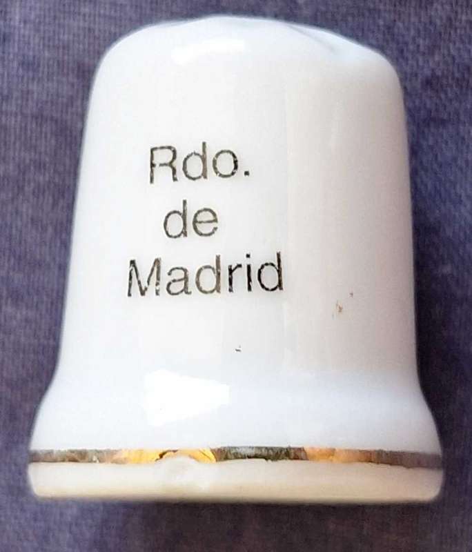 Thimble Rdo. de Madrid small chip