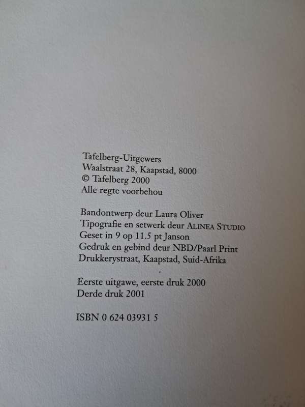 Groot Verseboek 2000 deur Andre P Brink Hardeband