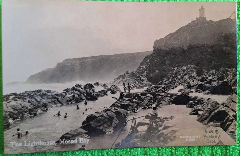 Vintage S.A.R. Publicity Dept Post Card The Lighthouse, Mossel Bay