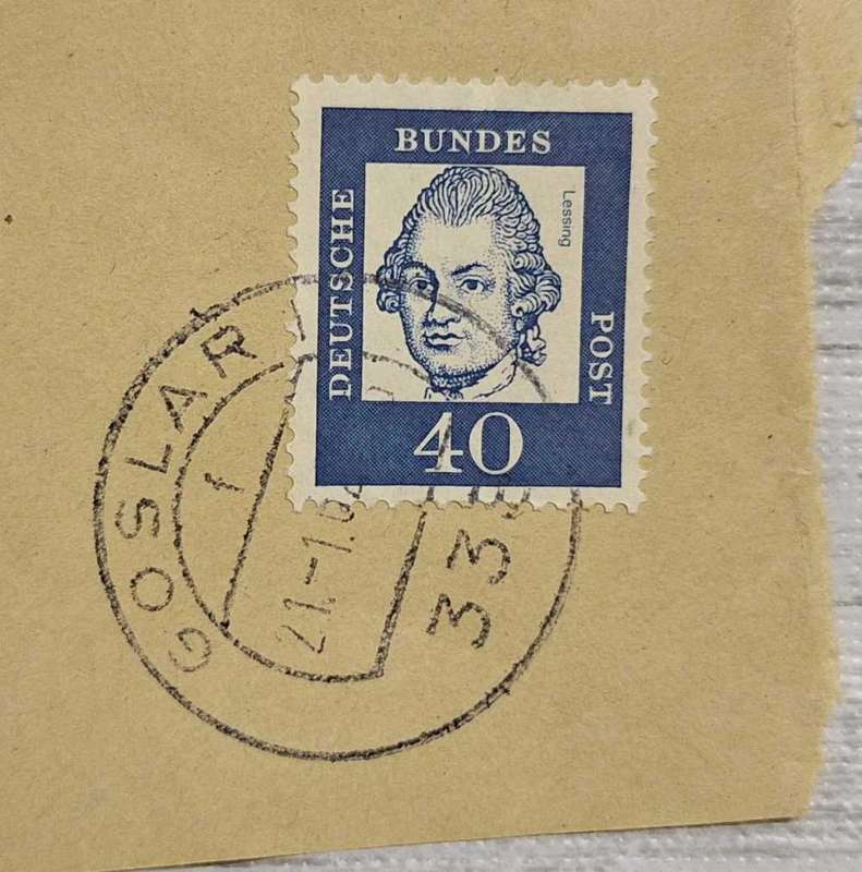 Germany Goslar Postmark