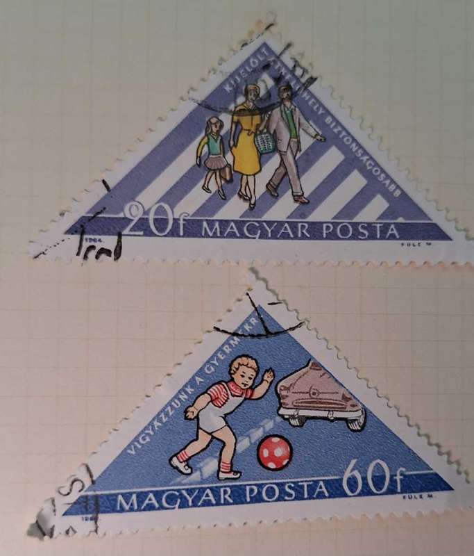 Hungary 1964 Road Safety 2 Used Hinged stamps