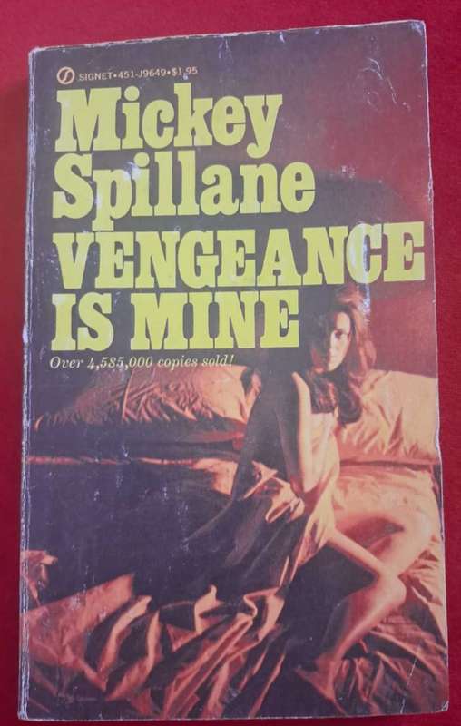 Vengeance is Mine by Mickey Spillane Paperback
