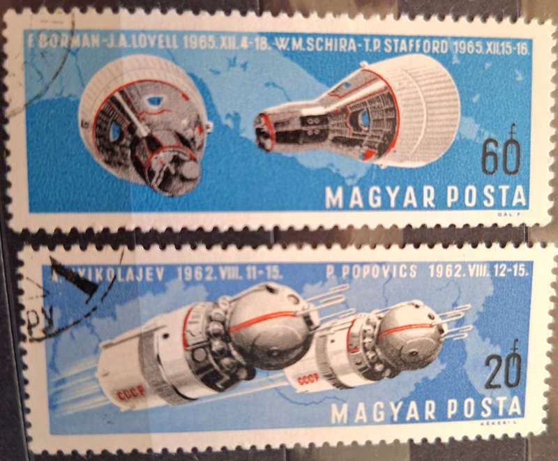 Hungary 1962 Space 2 Cancelled stamps