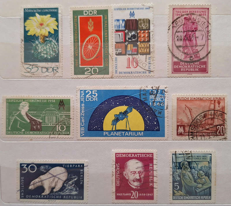 Germany Mixed Lot of 10 Used stamps
