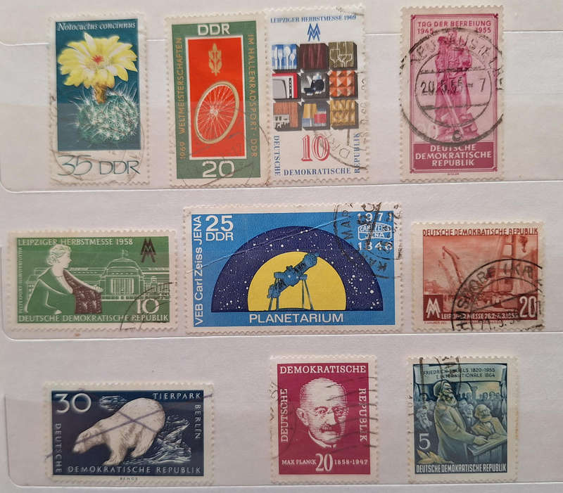 Germany Mixed Lot of 10 Used stamps