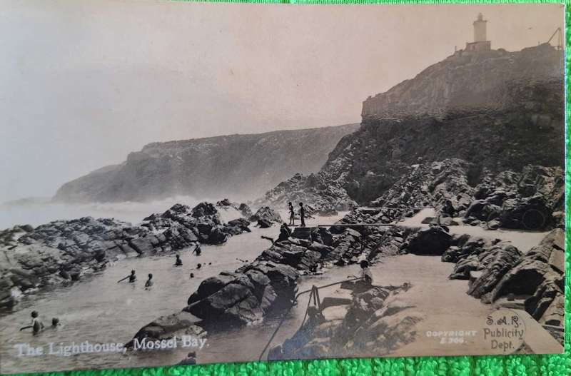 Vintage S.A.R. Publicity Dept Post Card The Lighthouse, Mossel Bay