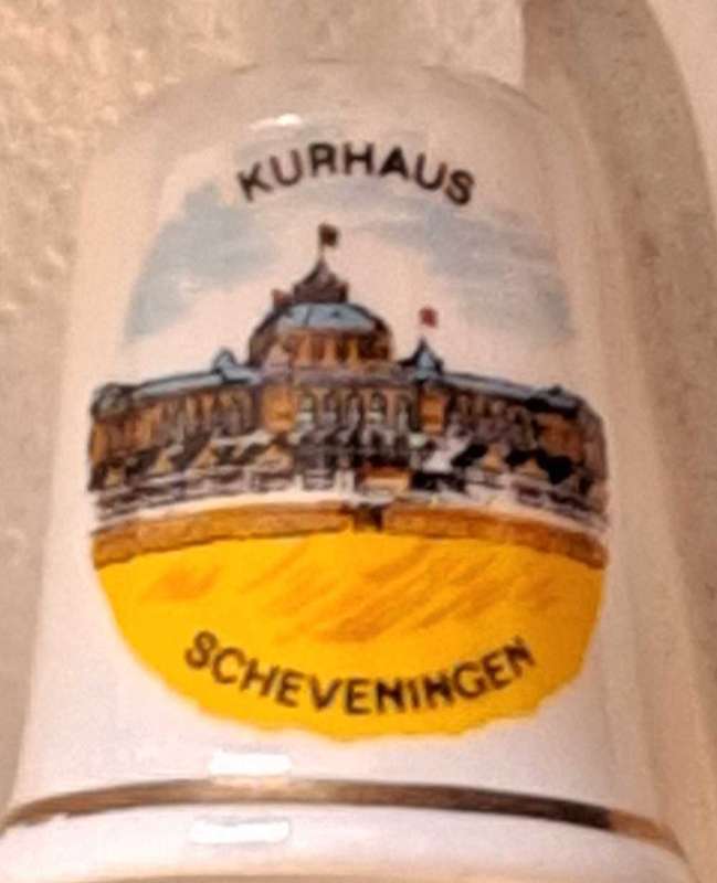 Thimble Fine Bone China Kurhaus Scheveningen