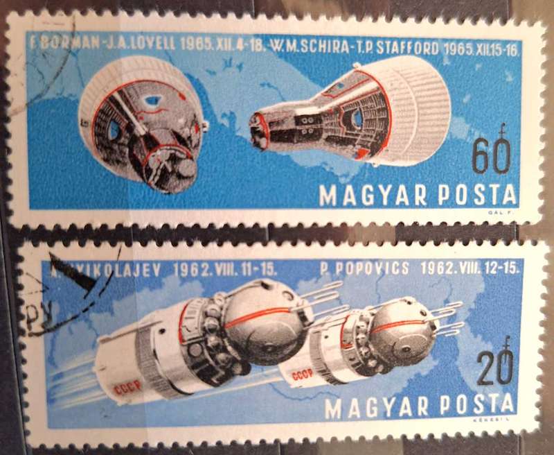 Hungary 1962 Space 2 Cancelled stamps
