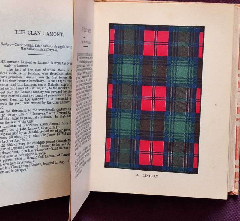 The Scottish Clans and their Tartans Hardcover Twenty-Seventh Edition 1939