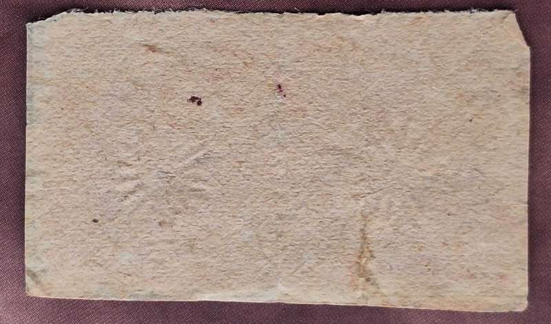 Imperial Japanese Post 1888 Kikumon (Chrysanthemum Seal) Pair of Used stamps on paper
